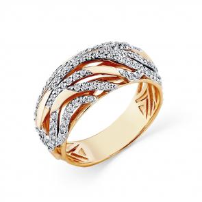 Золотое кольцо Мастер Бриллиант с бриллиантом 01M1-108592-00-00 фото