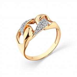 Золотое кольцо Мастер Бриллиант с бриллиантом 01M1-108615-00-00 фото