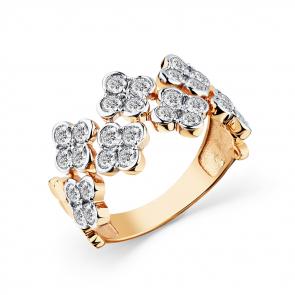 Золотое кольцо Мастер Бриллиант с бриллиантом 01M1-108684-00-00 фото