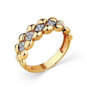 Золотое кольцо Мастер Бриллиант с бриллиантом 01M1-108740-00-00 фото