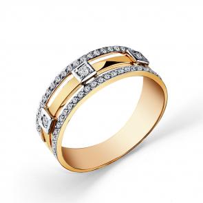 Золотое кольцо Мастер Бриллиант с бриллиантом 01M1-108744-00-00 фото