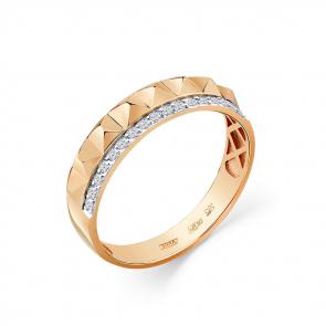 Золотое кольцо Мастер Бриллиант с бриллиантом 01M1-108784-00-00 фото