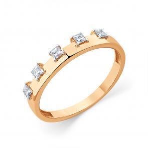 Золотое кольцо Мастер Бриллиант с бриллиантом 01M1-109233-00-00 фото