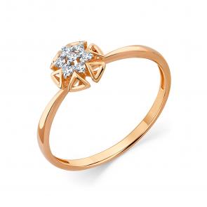 Золотое кольцо Мастер Бриллиант с бриллиантом 01M1-109269-70-00 фото