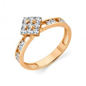 Золотое кольцо Мастер Бриллиант с бриллиантом 01M1-109279-00-00 фото