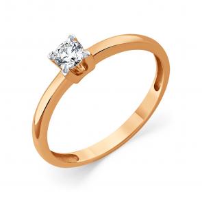 Золотое кольцо Мастер Бриллиант с бриллиантом 01M1-109297-00-00 фото