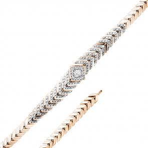 Золотой браслет Мастер Бриллиант с бриллиантом 01M10-120360-00-00 фото