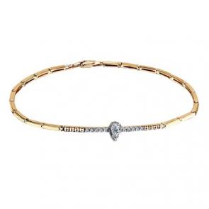 Золотой браслет Мастер Бриллиант с бриллиантом 01M10-120425-00-00 фото