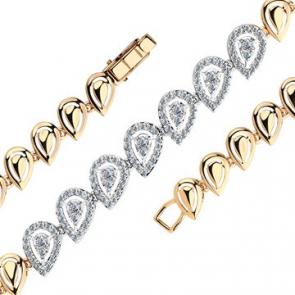 Золотой браслет Мастер Бриллиант с бриллиантом 01M10-120428-00-00 фото