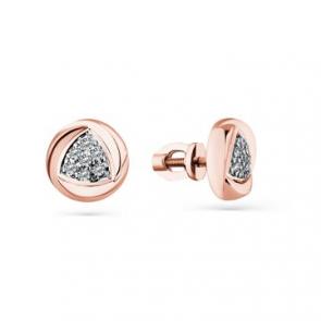 Золотые серьги Мастер Бриллиант с бриллиантом 01M2-102133-00-00 фото