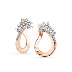 Золотые серьги Мастер Бриллиант с бриллиантом 01M2-107931-00-00 фото