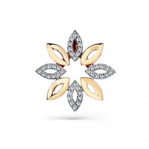 Золотая подвеска Мастер Бриллиант с бриллиантом 01M3-130031-00-00 фото