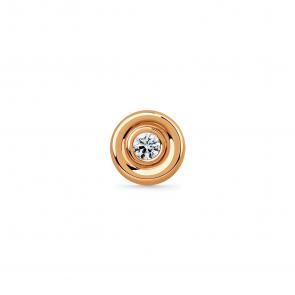 Золотая подвеска Мастер Бриллиант с бриллиантом 01M3-130217-01-00 фото