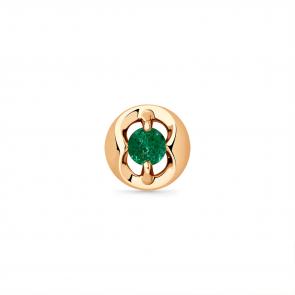 Золотая подвеска Мастер Бриллиант с изумрудом 01M3-130507-99-01 фото