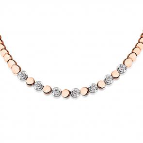 Золотое колье Мастер Бриллиант с бриллиантом 01M6-127 фото