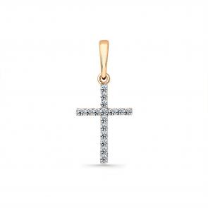 Золотая подвеска Мастер Бриллиант с бриллиантом 01M8-180344-00-00 фото