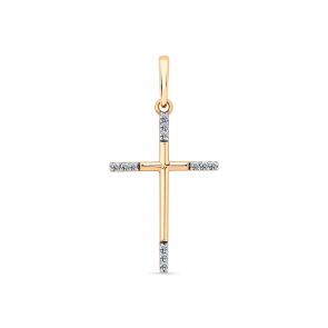 Золотая подвеска Мастер Бриллиант с бриллиантом 01M8-180374-00-00 фото