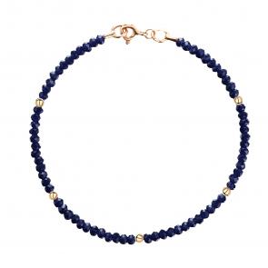 Золотой браслет ТД Эстет с ювелирным кристаллом 01Б213151-1 фото