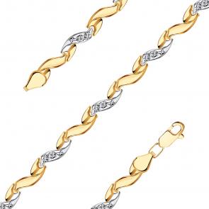 Золотой браслет ТД Эстет 01Б711241 фото