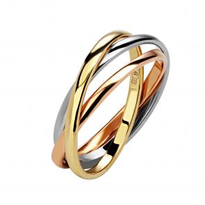 Золотое кольцо Trinity ТД Эстет 01О060187 фото
