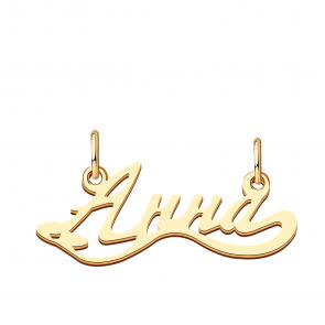 Золотая подвеска Анна ТД Эстет 01П010830S фото