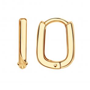 Золотые серьги ТД Эстет 01С0114063 фото