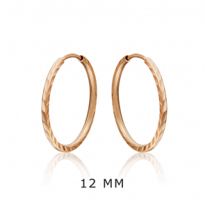 Золотые серьги Platina 02-0074-32-000-1110-19 фото