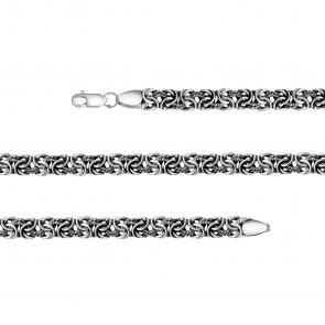 Браслет плетение Фантазийное из черненого серебра Высоковы 585 02-054120-105002 фото