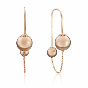 Золотые серьги Platina 02-3632-00-000-1110-01 фото