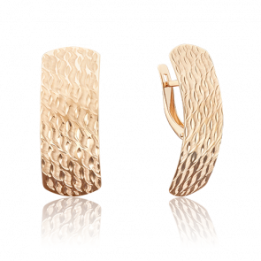 Золотые серьги Platina 02-3672-00-000-1110-04 фото