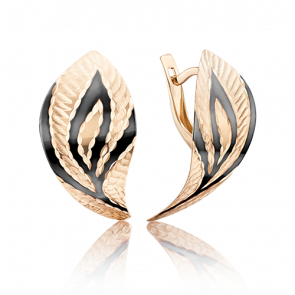 Золотые серьги Platina 02-3699-00-000-1110-04 фото