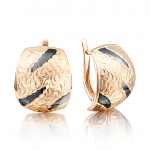 Золотые серьги Platina 02-3716-00-000-1110-04 фото