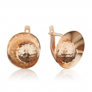 Золотые серьги Platina 02-3782-00-000-1110-04 фото