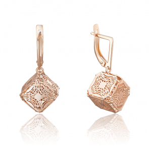 Золотые серьги Platina 02-3800-00-000-1110-48 фото