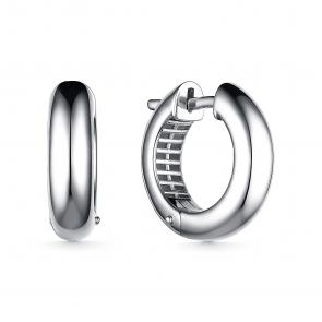 Серебряные серьги АЛЬКОР 02-4018/0000-00 фото