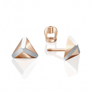 Золотые серьги Platina 02-4111-00-000-1110-04 фото