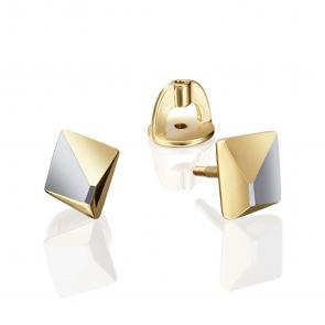 Серьги из лимонного золота Platina 02-4222-00-000-1130-02 фото