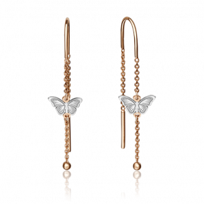 Золотые серьги Platina 02-4247-00-000-1110-63 фото