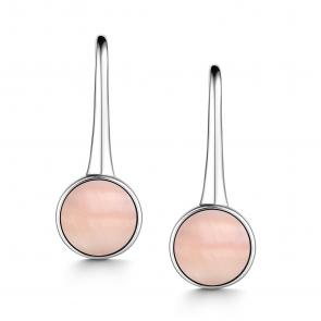 Серебряные серьги АЛЬКОР с перламутром 02-4259/00ПР-00 фото