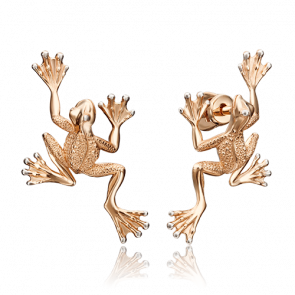 Золотые серьги Platina 02-4357-00-000-1110-42 фото