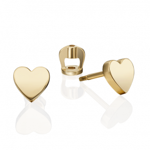Серьги из лимонного золота Platina 02-4515-00-000-1130-02 фото