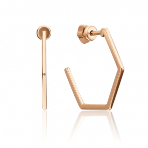 Золотые серьги Platina 02-4521-00-000-1110-02 фото