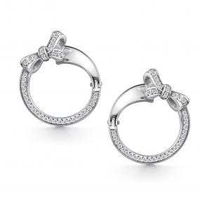 Серебряные серьги АЛЬКОР с фианитом 02-4555/00КЦ-00 фото