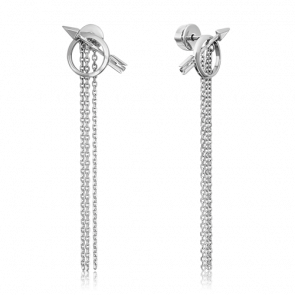 Серебряные серьги Platina 02-4618-00-000-0200-71 фото