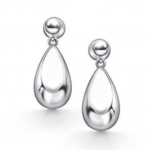 Серебряные серьги АЛЬКОР 02-4691/0000-00 фото