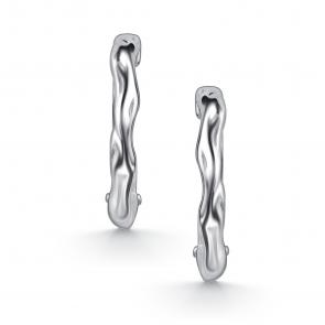 Серебряные серьги АЛЬКОР 02-4736/0000-00 фото