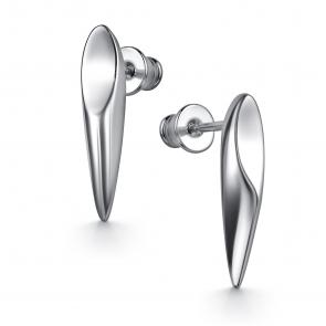 Серебряные серьги АЛЬКОР 02-4738/0000-00 фото