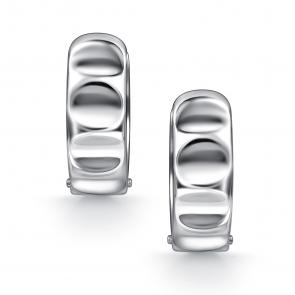 Серебряные серьги АЛЬКОР 02-4802/0000-00 фото