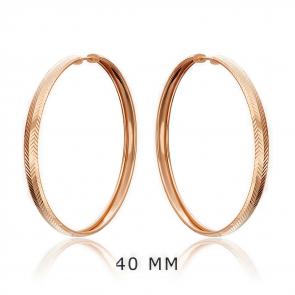 Золотые серьги Platina 02-4808-40-000-1110-19 фото