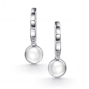 Серебряные серьги АЛЬКОР с горным хрусталём 02-4822/00ГХ-00 фото